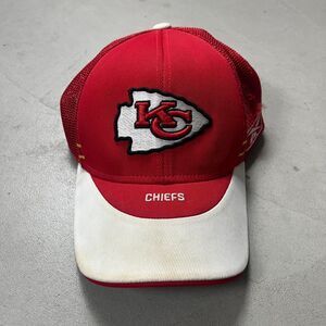 Nfl Men's Red and Burgundy Hat